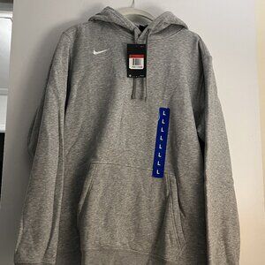 Nike Men's Size L Gray Hooded Sweatshirt - NWT